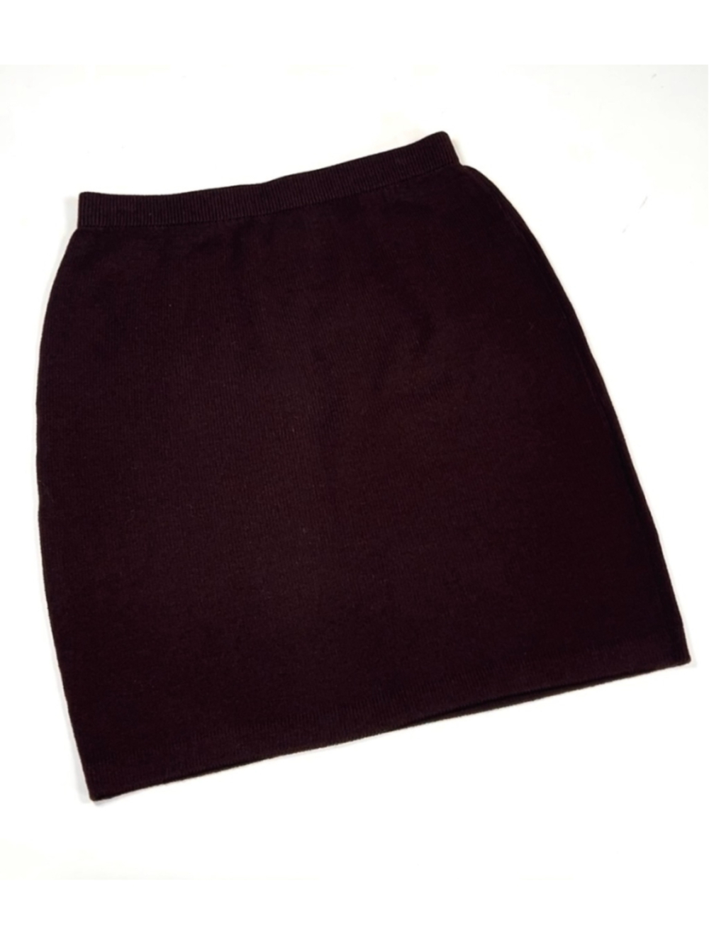 St. John Skirt Collection Brown Knit Pencil Skirt Size 4
